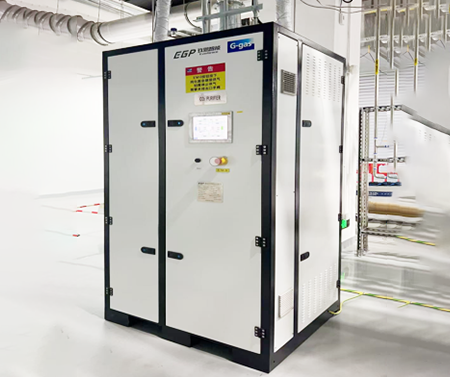 某国企气体公司150CMH超临界高压二氧化碳纯化器